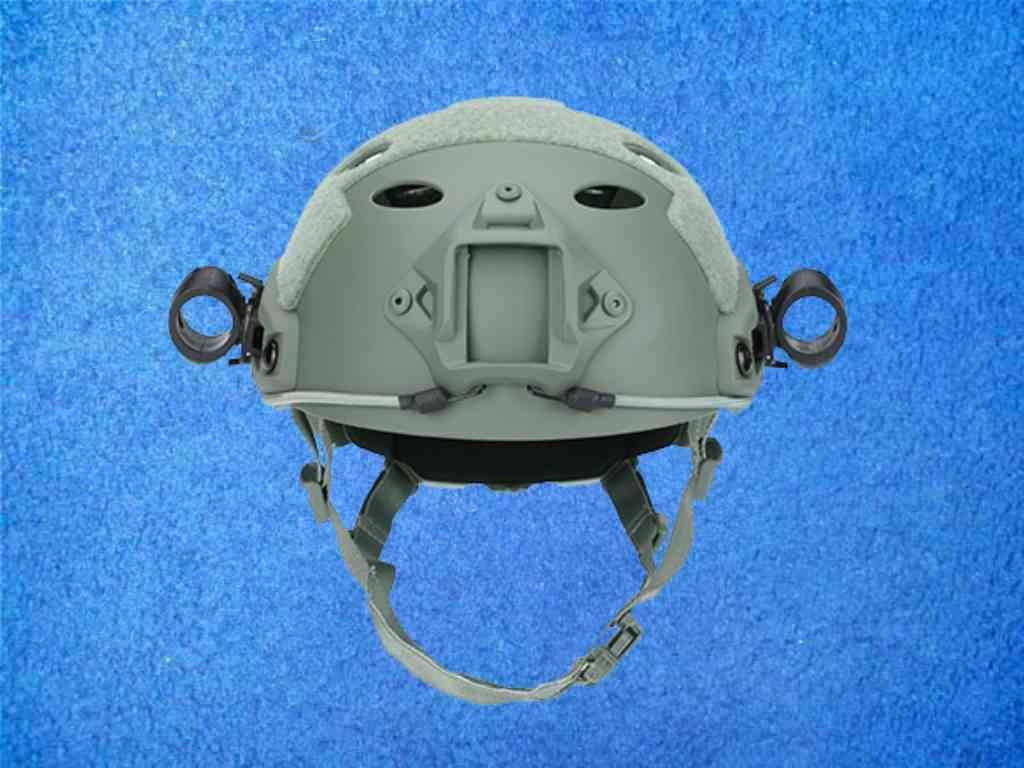 Bigblue Tauchhelm Grau für Höhlentaucher, vorne Bigblue Tauchhelm Grau für Höhlentaucher, vorne