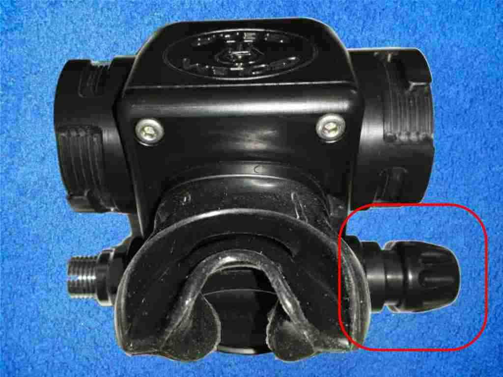 BOV Shrimp Golem Ventilkörper im Body, links