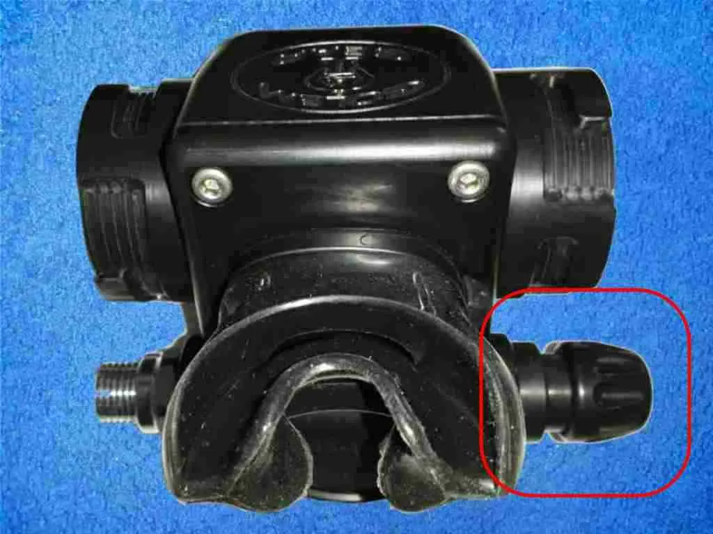 BOV Shrimp Golem Ventilkörper im Body, links