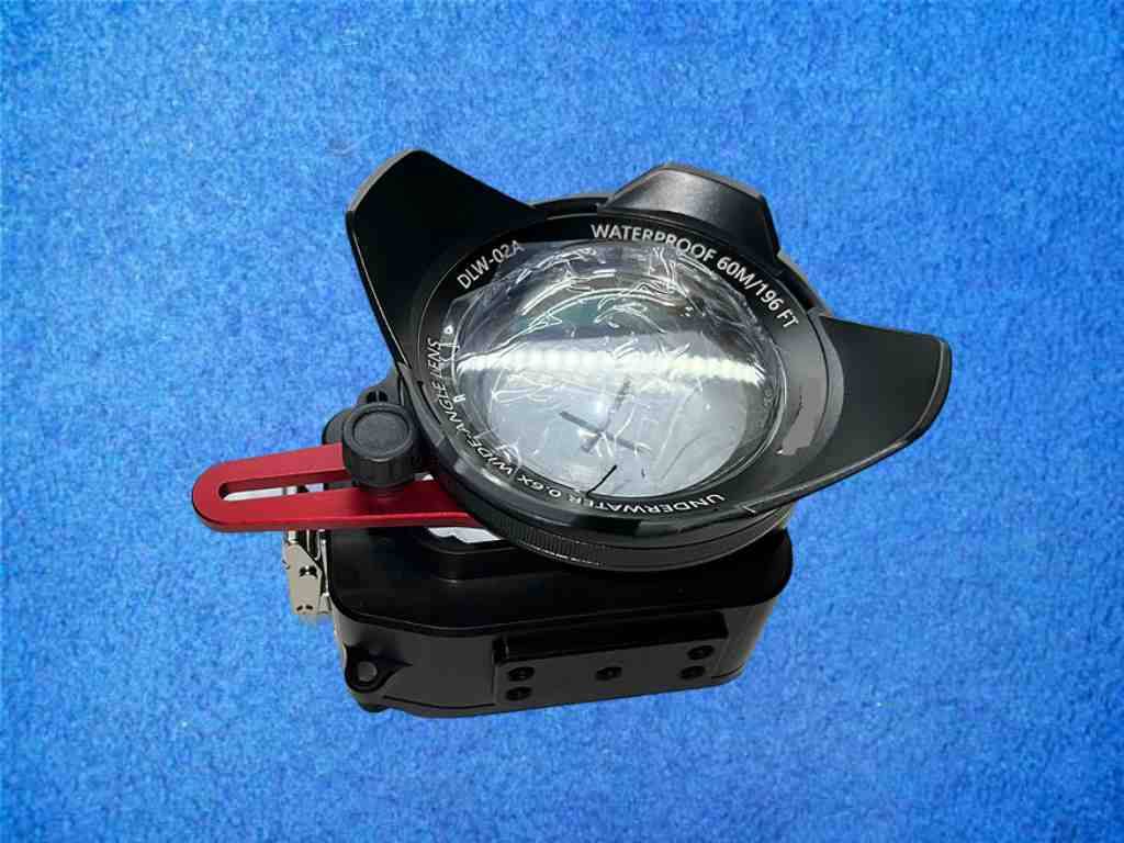 Carbonarm Filter Adapter für Unterwassergehäuse mit Weitwinkel