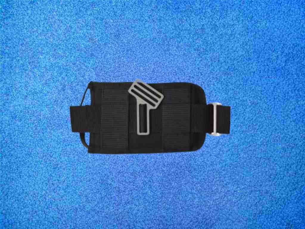 Comfort Clip an der Bleitasche