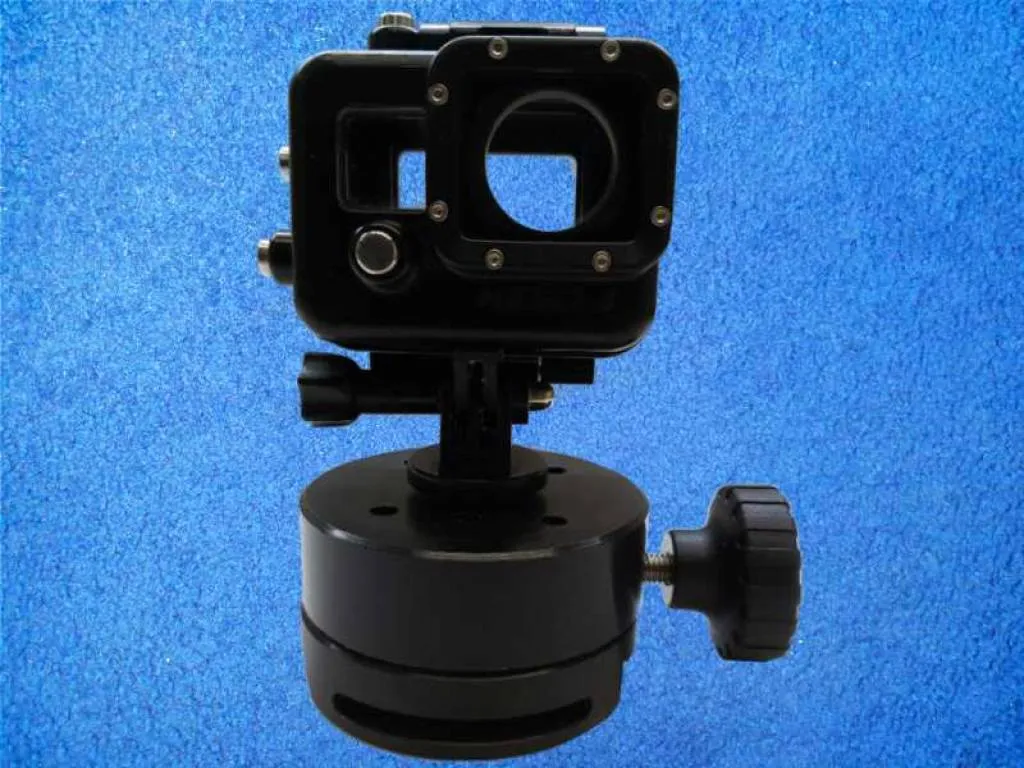 Actioncamhalter mit Gopro Hero Unterwassergehäuse