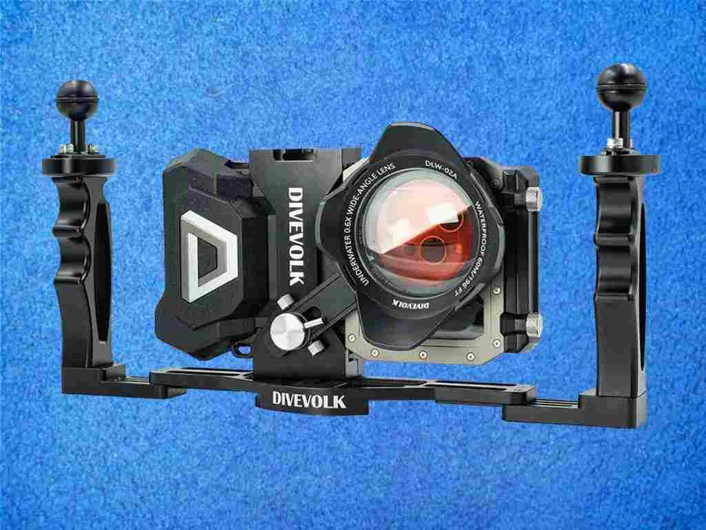 Divevolk - Unterwasser Doppelhandgriff mit Gehäuse Divevolk - Unterwasser Doppelhandgriff mit Gehäuse