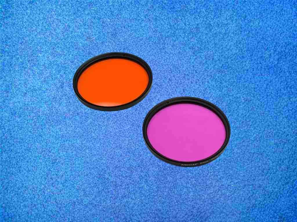 divevolk Filterset mit Magenta und Rot divevolk Filterset mit Magenta und Rot