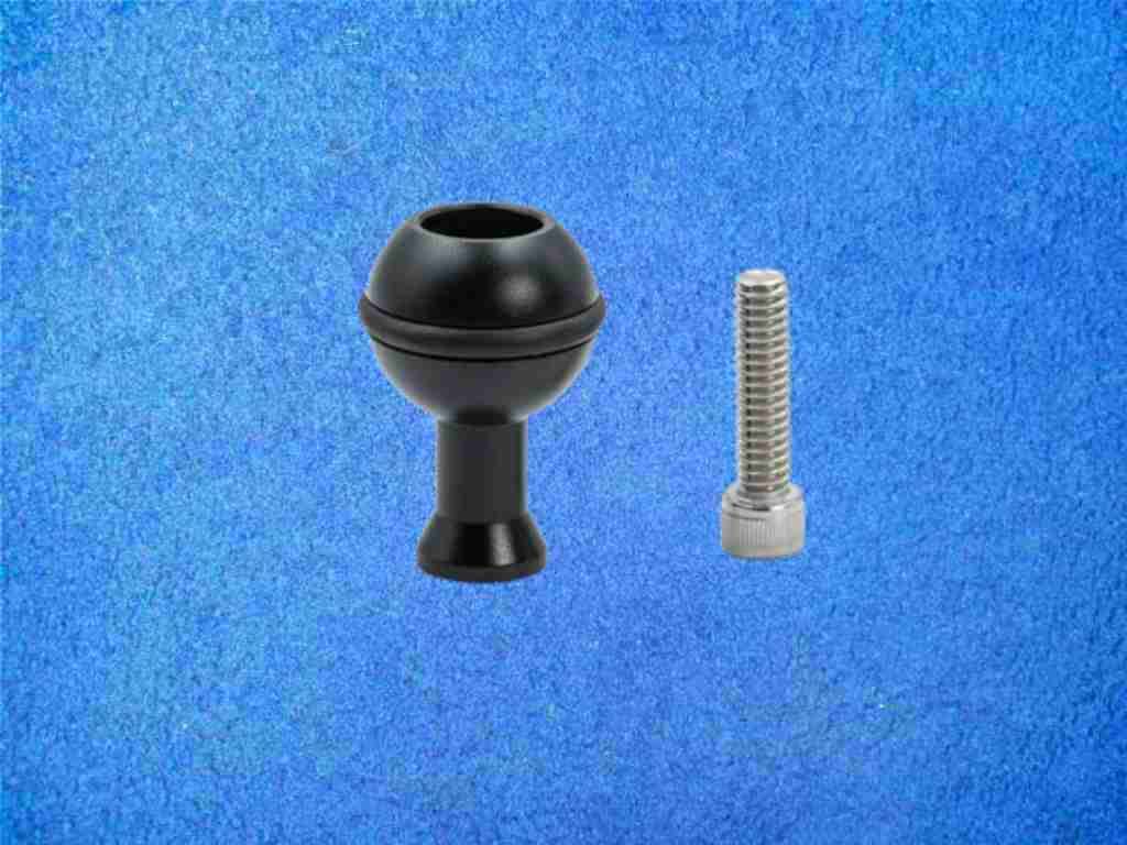 Divevolk Kugel Adapter mit M6 Schraube Divevolk Kugel Adapter mit M6 Schraube