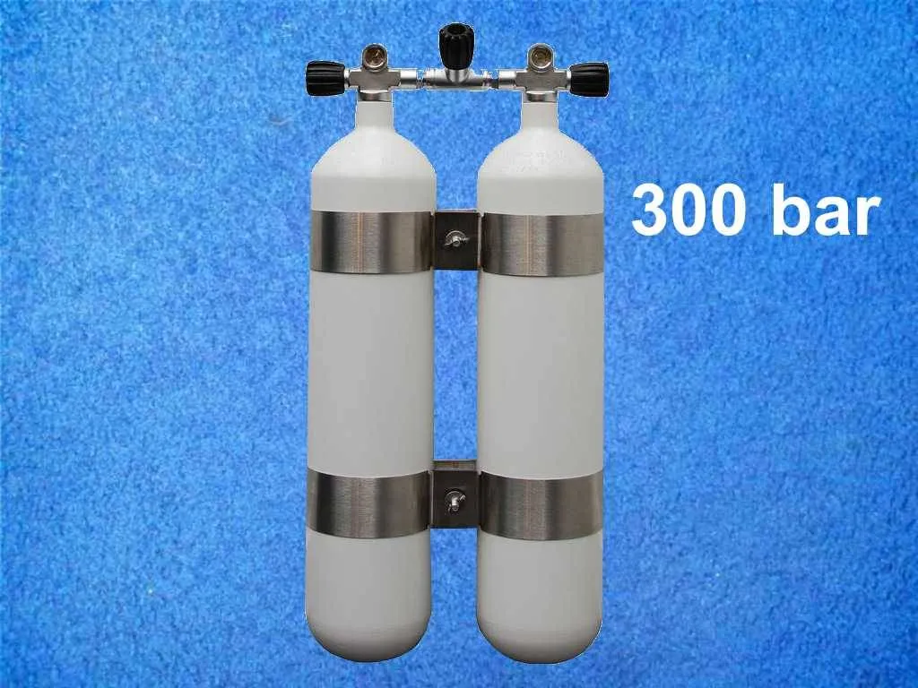 Doppel Tauchflasche D7 300 Bar - Bild 2