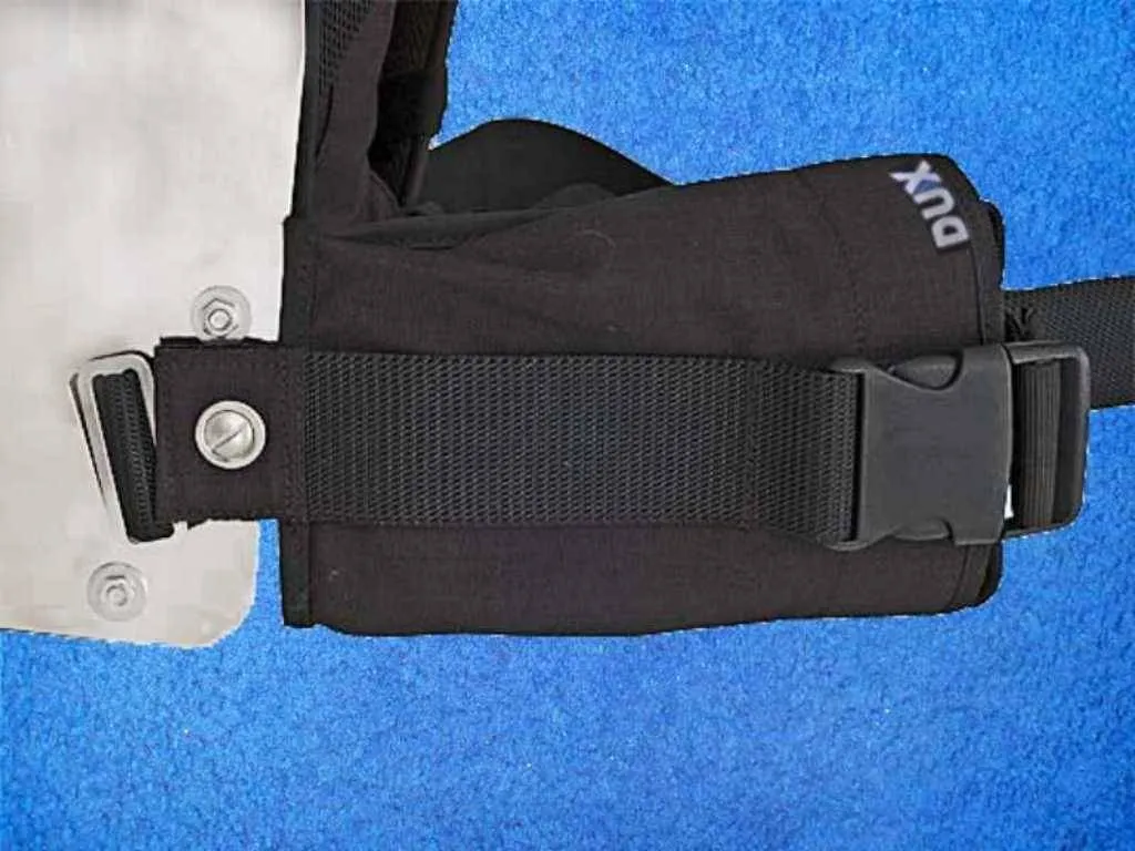 bleitaschen befestigung am backplate