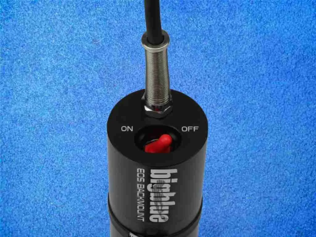 Bigblue EOS Kopf schwarz, an / aus