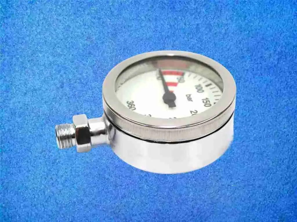 Fini Finimeter mit 360 bar, seitlich Fini Finimeter mit 360 bar, seitlich
