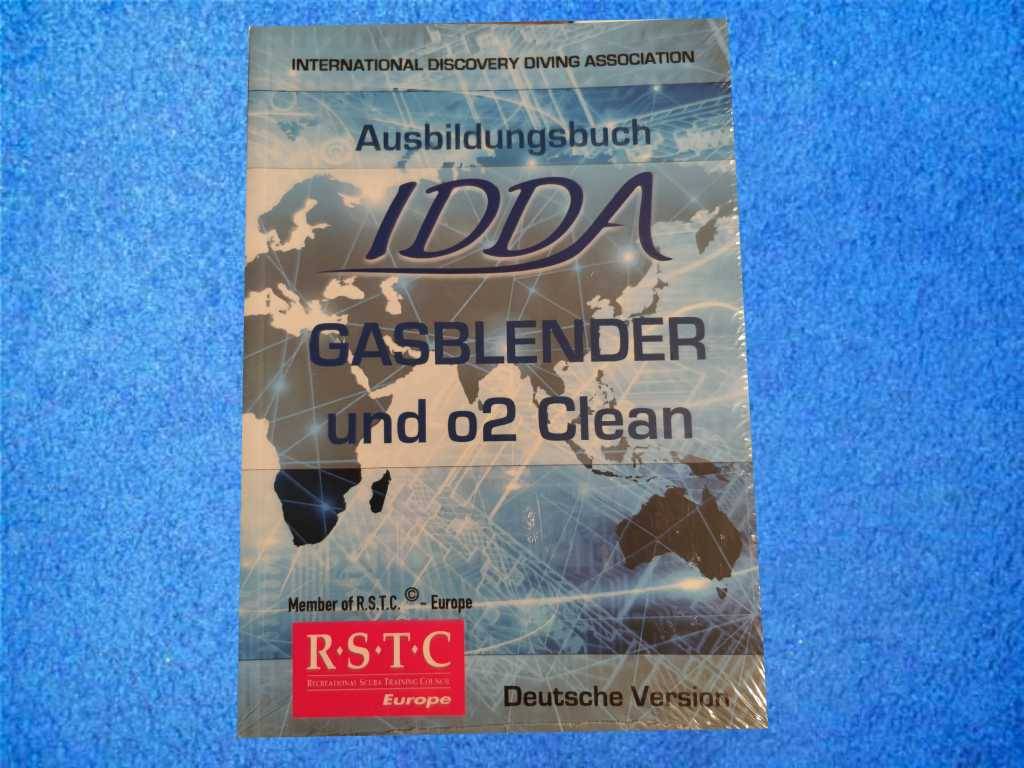 IDDA Gasblender-Buch