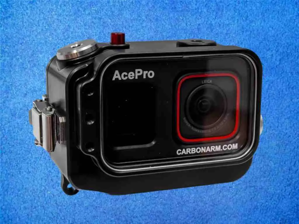 Insta360 Ace Pro 2 Unterwassergehäuse von Carbonarm Insta360 Ace Pro 2 Unterwassergehäuse von Carbonarm