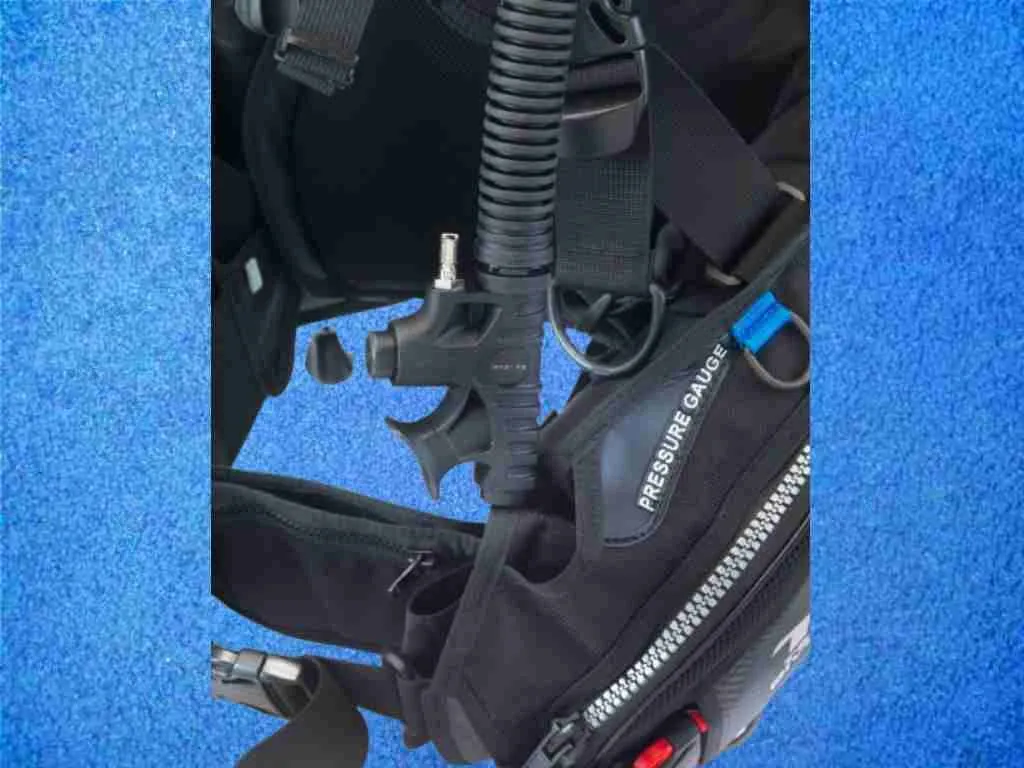 TDS ADV Jacket Nemo Blau QRS - L Inflator