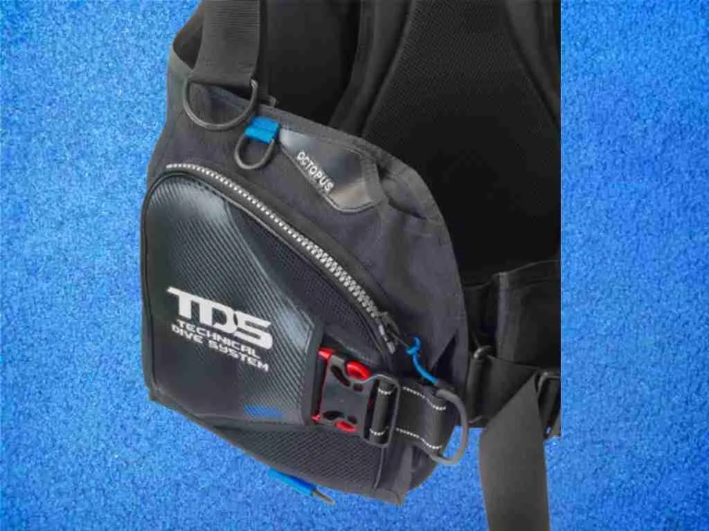 TDS ADV Jacket Nemo Blau QRS - XL Bleitasche