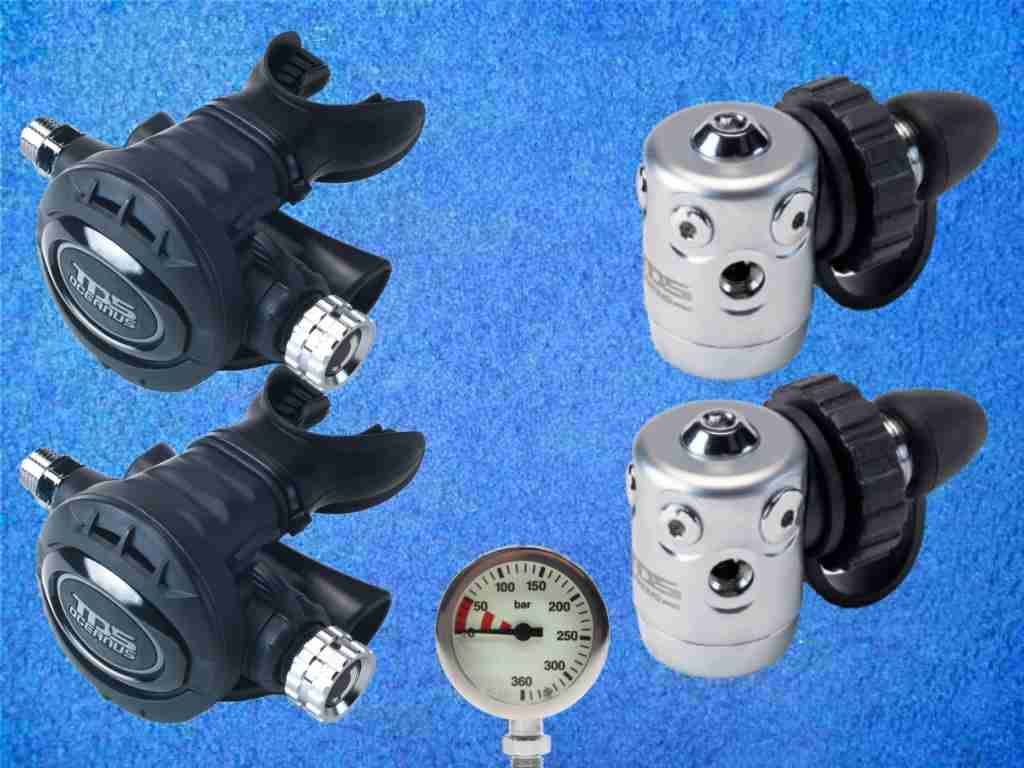TDS Oceanus Pro Atemregler Komplettset