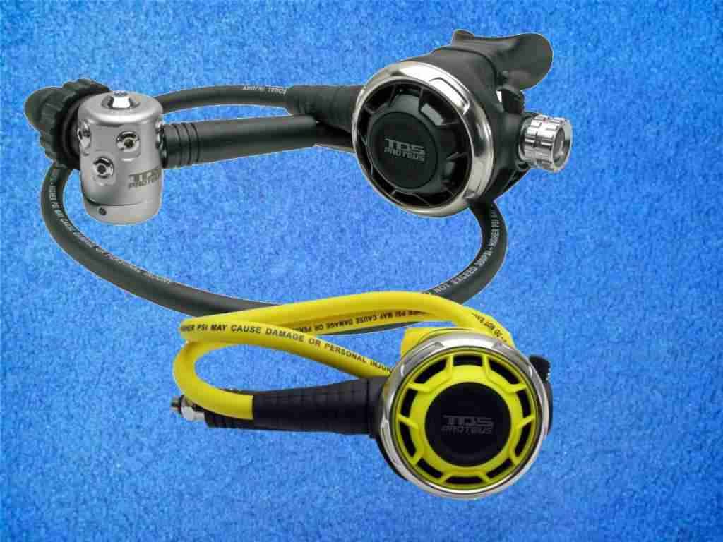 TDS Atemregler Set Proteus mit Octopus TDS Atemregler Set Proteus mit Octopus