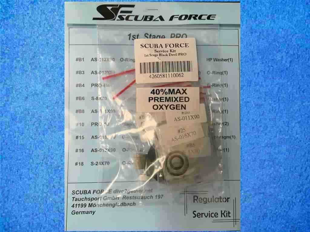 Scubaforce Service Kit Pro 1te Stufe Scubaforce Service Kit Pro 1te Stufe