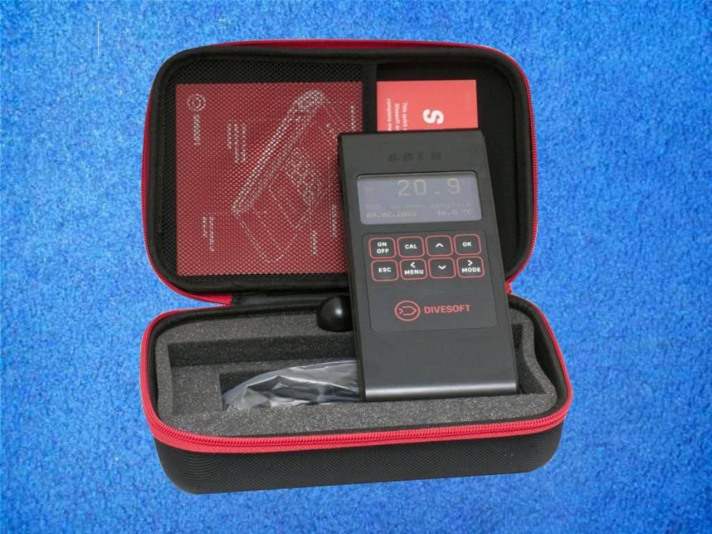 divesoft solo o2 analyser