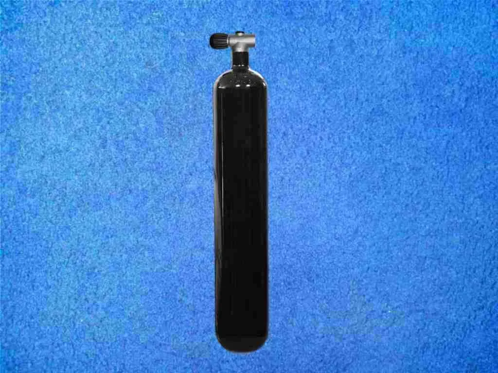 Tauchflasche 1,8 Liter 230bar mit Rebreatherventil Mono