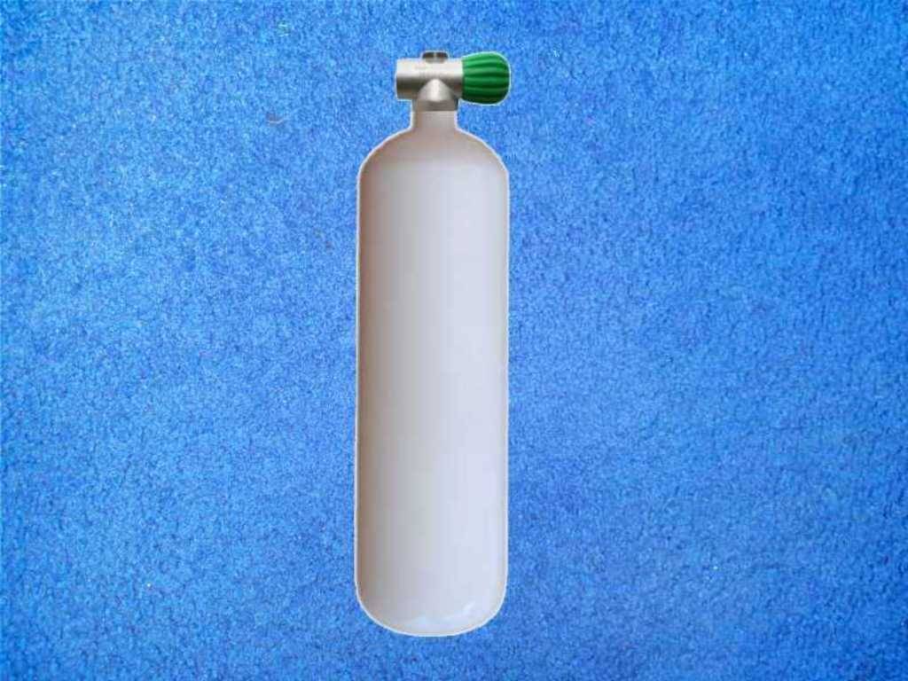 Ventil, Stahl, Tauchflasche, Pressluftflasche, Rebreather, Diluent, Oxygen, Sauerstoff, 300bar, 114mm