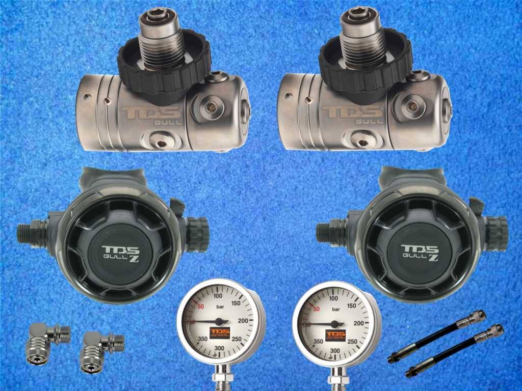 tds, gull z tek, Sidemount Set, tds, gull z tek, Sidemount Set,
