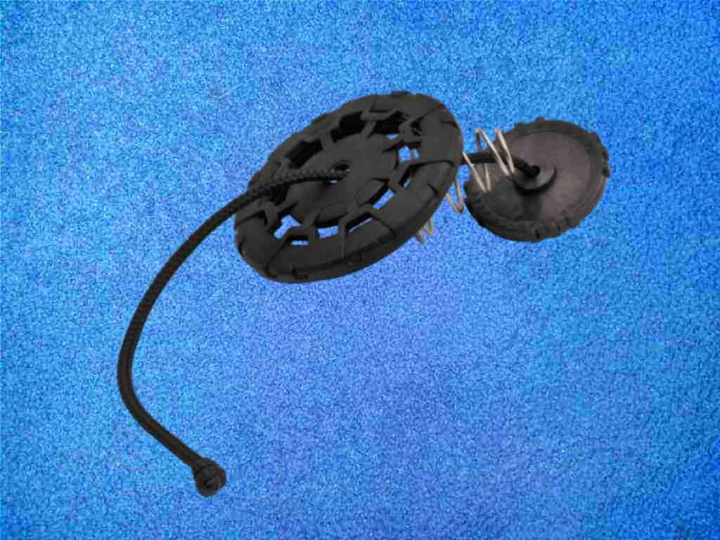 Schnellablassventil mit Low Profil für Wing, von oben