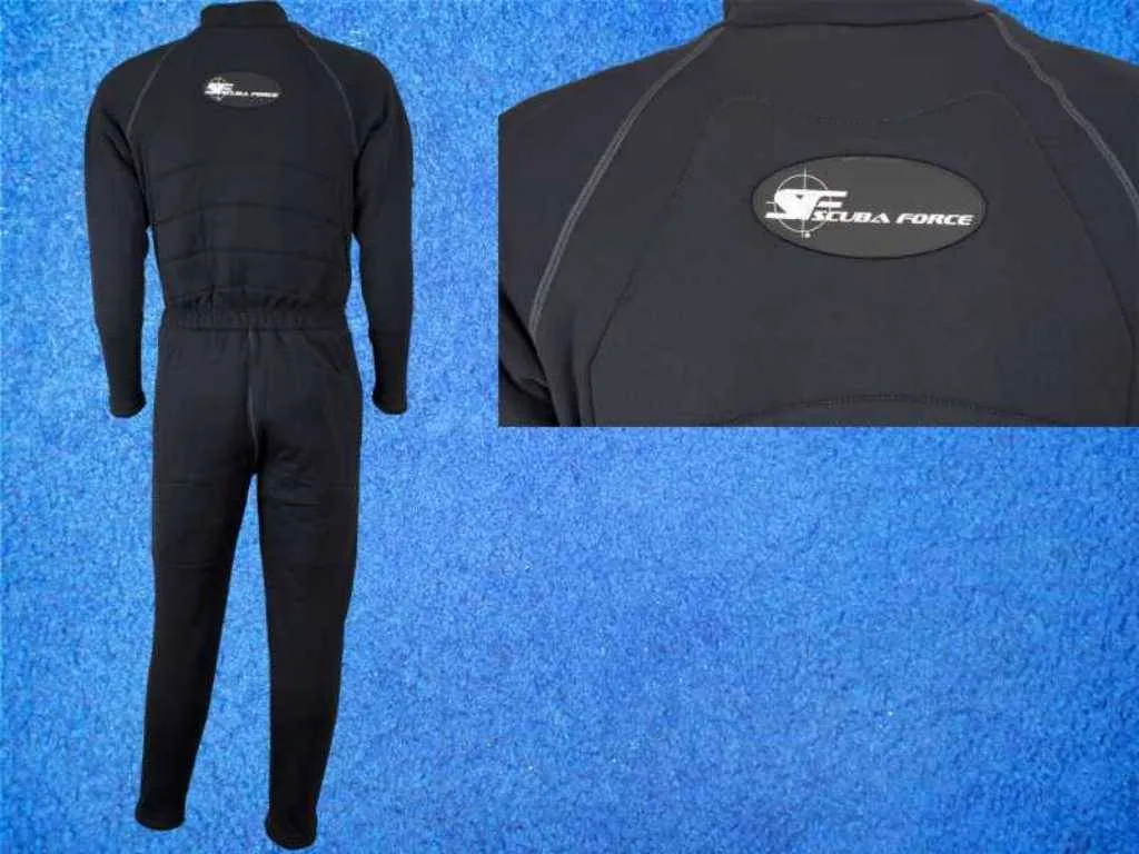 scubaforce xnine unterzieher in xls, rücken