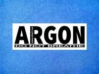 Aufkleber - Argon