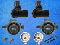 Atemregler Sidemount Set TDS Gull z Tek